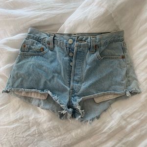 Levi shorts 501s
